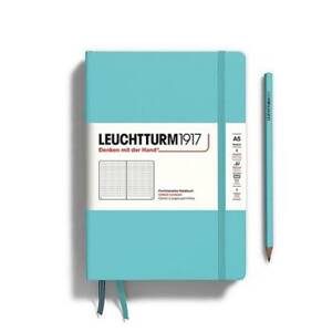 Leuchtturm Aquamarine Dotted Page Hardcover Medium Notebook