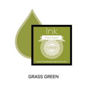 Grass Green Replacement Inkpad for Custom Stamps