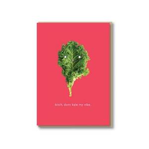 Kale My Vibe Greeting Card