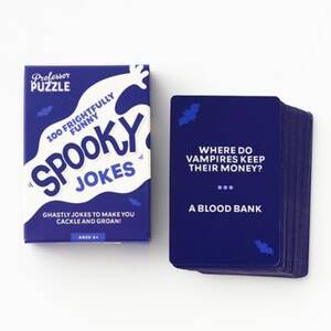 Spooky Jokes Card Deck