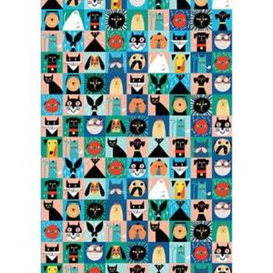 Cats & Dogs Icon Flat Wrap