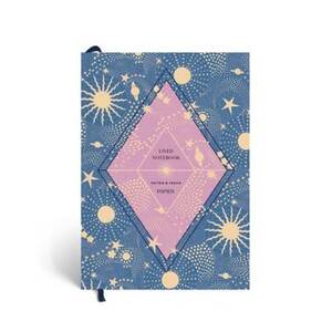 Sun & Moon Hardcover Lined Notebook