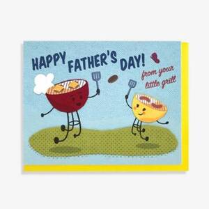 Little Grill Father's Day Card