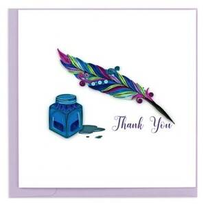 Quill & Ink Thank You Card