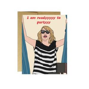 Ready To Party Birthday Card