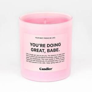 Doing Great Babe Candle