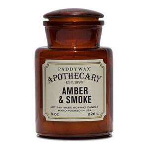 Amber & Smoke Apothecary Candle