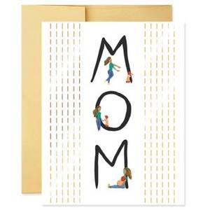 Mom & Child Mother's Day Card