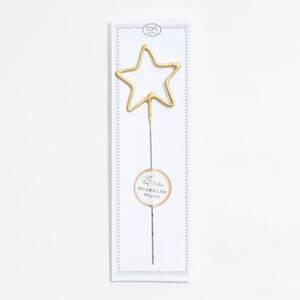 Big Golden Star Sparkler Wand