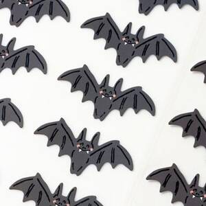 Cute Bat Halloween Stickers