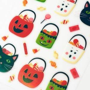 Trick-or-Treat Halloween Stickers
