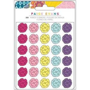 Paige Evans Colorful Dimensional Flower Stickers