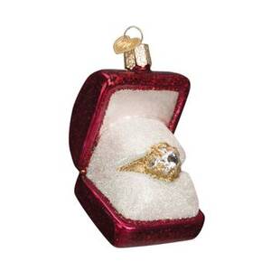 Ring in Box Ornament