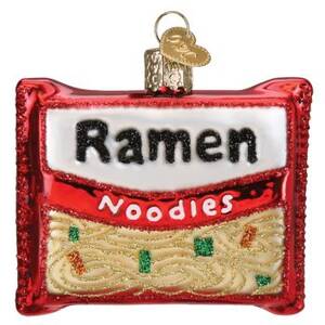Ramen Noodles Ornament