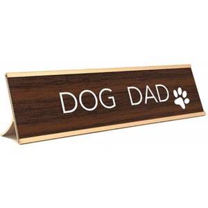 Dog Dad Desk Sign