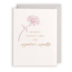 Positive Vibes Sympathy Card