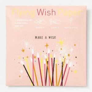 Make A Wish Flying Wish Paper