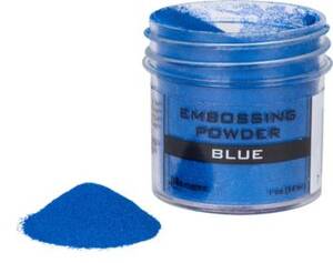 Blue Embossing Powder