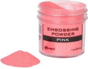 Pink Embossing Powder