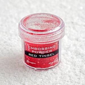 Red Tinsel Embossing...