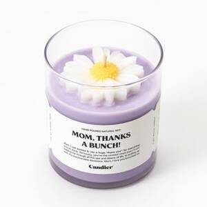 Mom Thanks A Bunch Daisy Candle