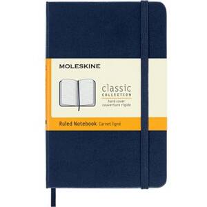 Moleskine Sapphire Blue Hardcover Pocket Classic Notebook