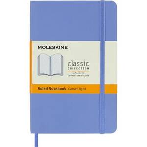 Moleskine Hydrangea Blue Soft Cover Pocket Classic Notebook