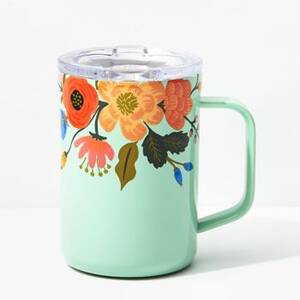 Mint Lively Floral Mug