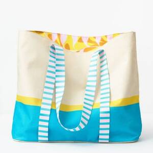 Large Tote With Hat Straps