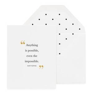 Anything Is Possible Encouragement Card