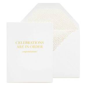 Celebrations Are In Order Congratulations Card