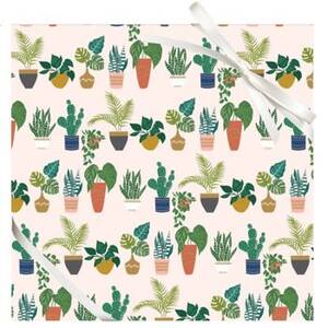 Plant Life Stone Wrapping Paper