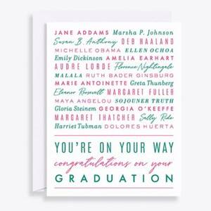You're On Your Way Graduation Card