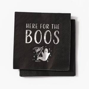 Here For The Boos Cocktail Napkins