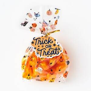 Trick Or Treat Icon Cellophane Bags