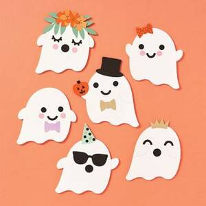 Halloween Party Ghosts Craft Kit