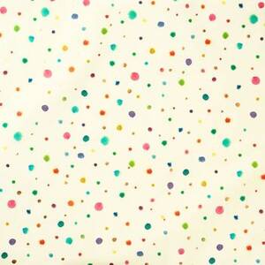Colorful Watercolor Dots Stone Wrapping Paper