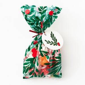 Holly Berry Cellophane Bags