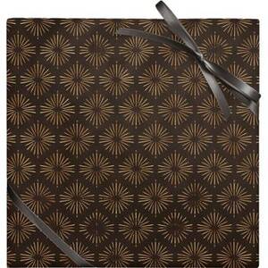 Gold Starburst Stone Wrapping Paper