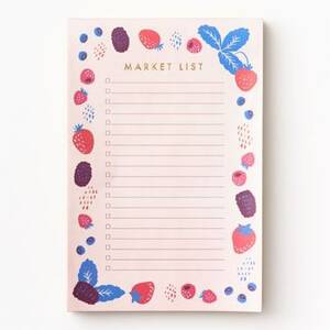 Berry Market Notepad