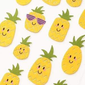 Happy Pineapple Stickers