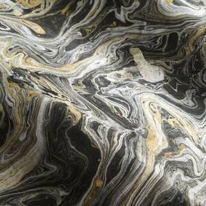 Silver Gold Marble Handmade Paper