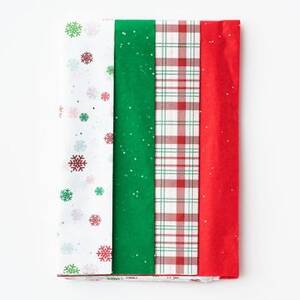 Red & Green Assorted Tissue Paper