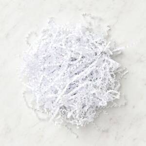 White Iridescent Shredded Paper