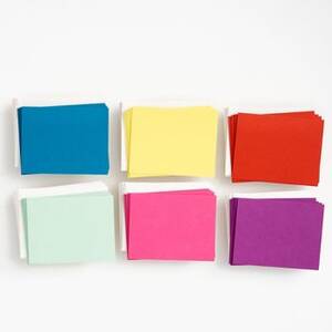 Assorted Brights Stationery Set