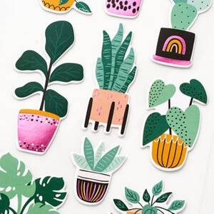 House Plant Stickers