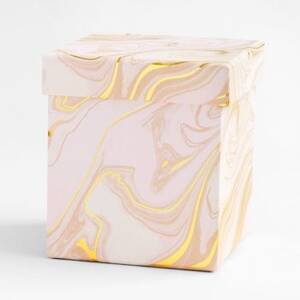 Blush Marble Medium Box