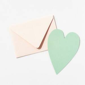 Mint Heart Cards