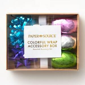 Colorful Gift Wrap Accessory Box