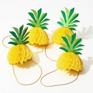 Pineapple Honeycomb Hats